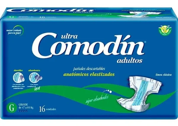 Comodín Ultra Anatómico Elastizado Extra Grande & Grande x 16 Unidades.