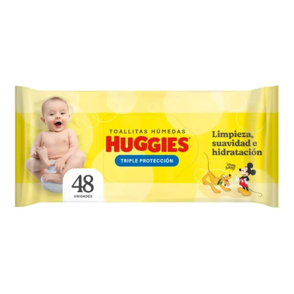 Huggies Toallitas Húmedas Triple Protección x 48 Unidades
