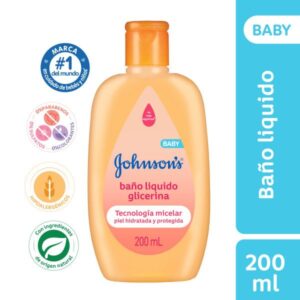 Baño Liquido Glicerina x 200ml Johnson's Baby