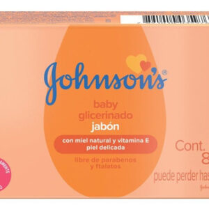 Jabón de tocador Johnson's Baby Glicerina 80g