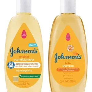 Set shampoo Johnson's Baby 200ml + Acondicionador 200ml