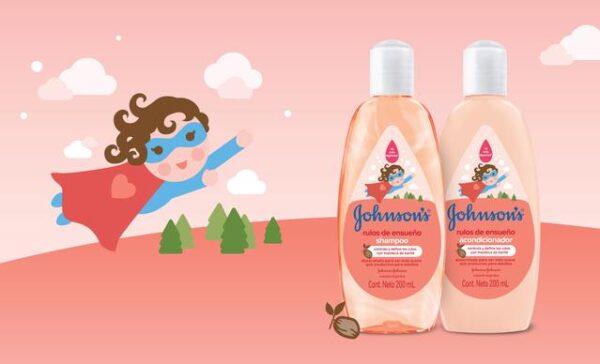 Set Shampoo Johnson's Rulos de ensueño x 200ml + Acondicionador 200ml