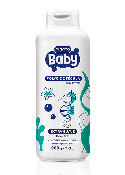 Algabo Baby 200g Polvo de Fecula Extra Suave