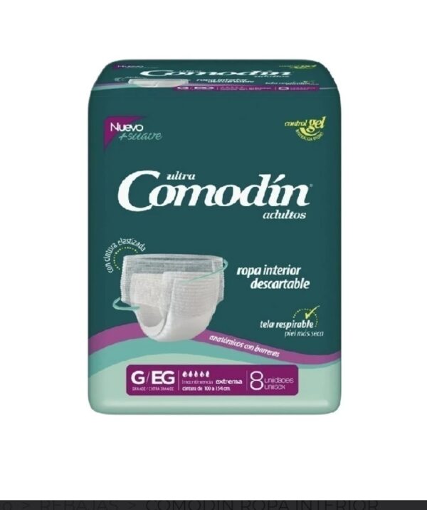 Comodín Ropa Interior Pants Descartable x8 Und